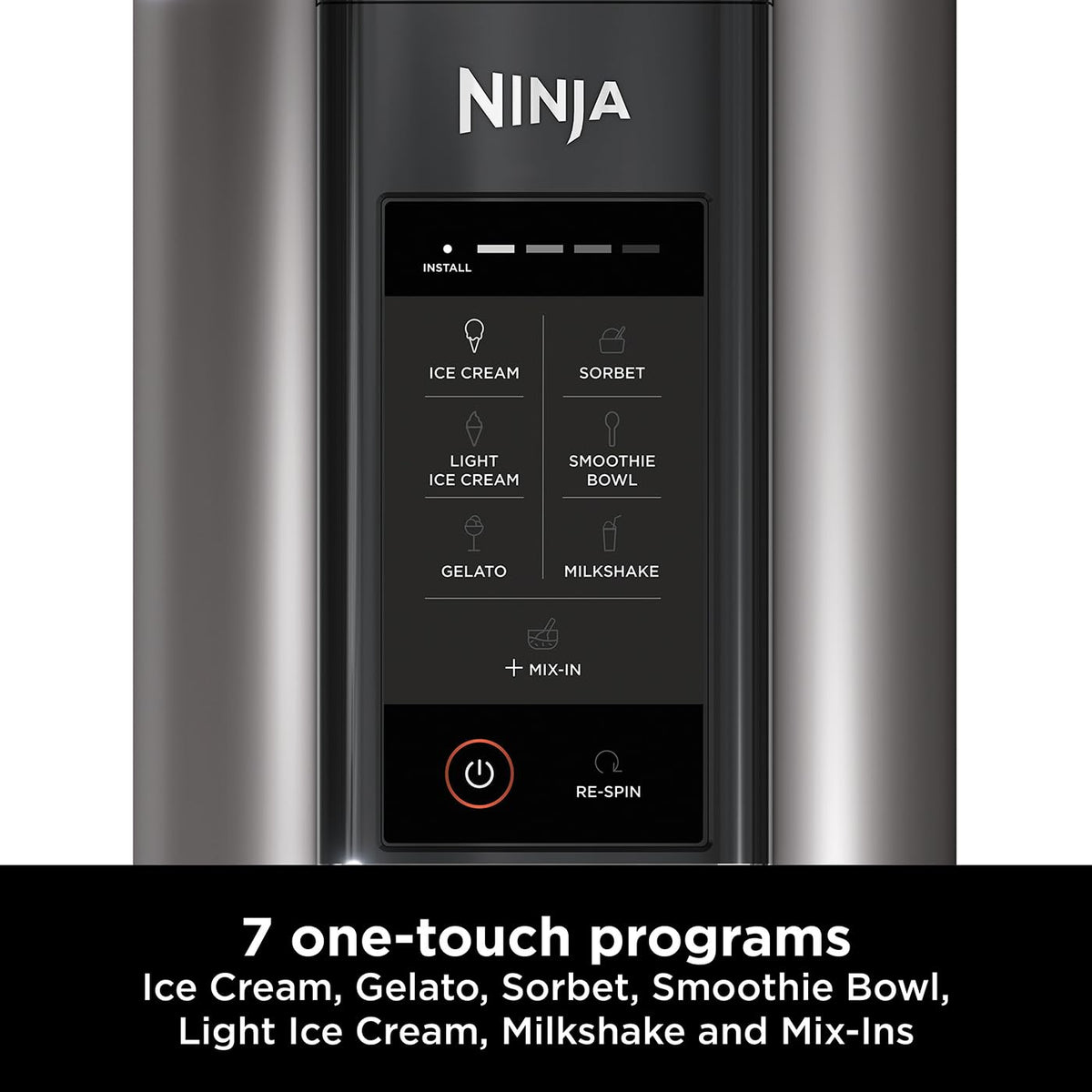 Ninja CREAMi Ice Cream Maker & Frozen Dessert Maker with 3 Tubs, 7 Programs, Makes Ice Cream, Gelato, Sorbet
