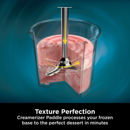 Ninja CREAMi Ice Cream Maker & Frozen Dessert Maker with 3 Tubs, 7 Programs, Makes Ice Cream, Gelato, Sorbet