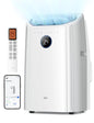 DREO 10000 BTU Portable Air Conditioner, 3-in-1 Cool/Fan/Dry Quiet AC Unit for Bedroom/Office, Smart App/Voice/Remote Control