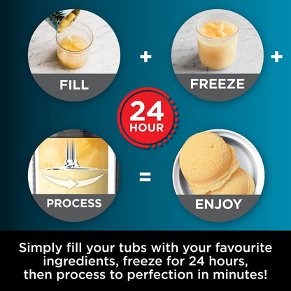 Ninja CREAMi Ice Cream Maker & Frozen Dessert Maker with 3 Tubs, 7 Programs, Makes Ice Cream, Gelato, Sorbet