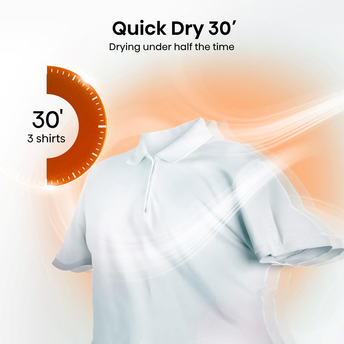 Hisense DH1Q802BW2 60cm Freestanding 8 KG Heatpump Front Load Tumble Dryer, 16 Programmes, Auto Dry