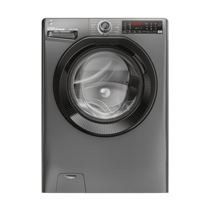 Hoover H-WASH 350 9kg Freestanding Washing Machine, 1400 RPM, A Rated, ECO-Power Inverter Motor, hOn App, 60 Programmes