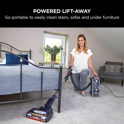 Shark Corded Upright Vacuum Cleaner,0.83L with Anti Hair Wrap Technology & DuoClean, Pet Model, Powered Lift-Away, LED Headlights