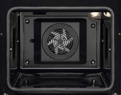 AEG 5000 Series SurroundCook Double Cavity Electric Cooker with Ceramic Hob, CCX6501ACM, Capacity 77/39L