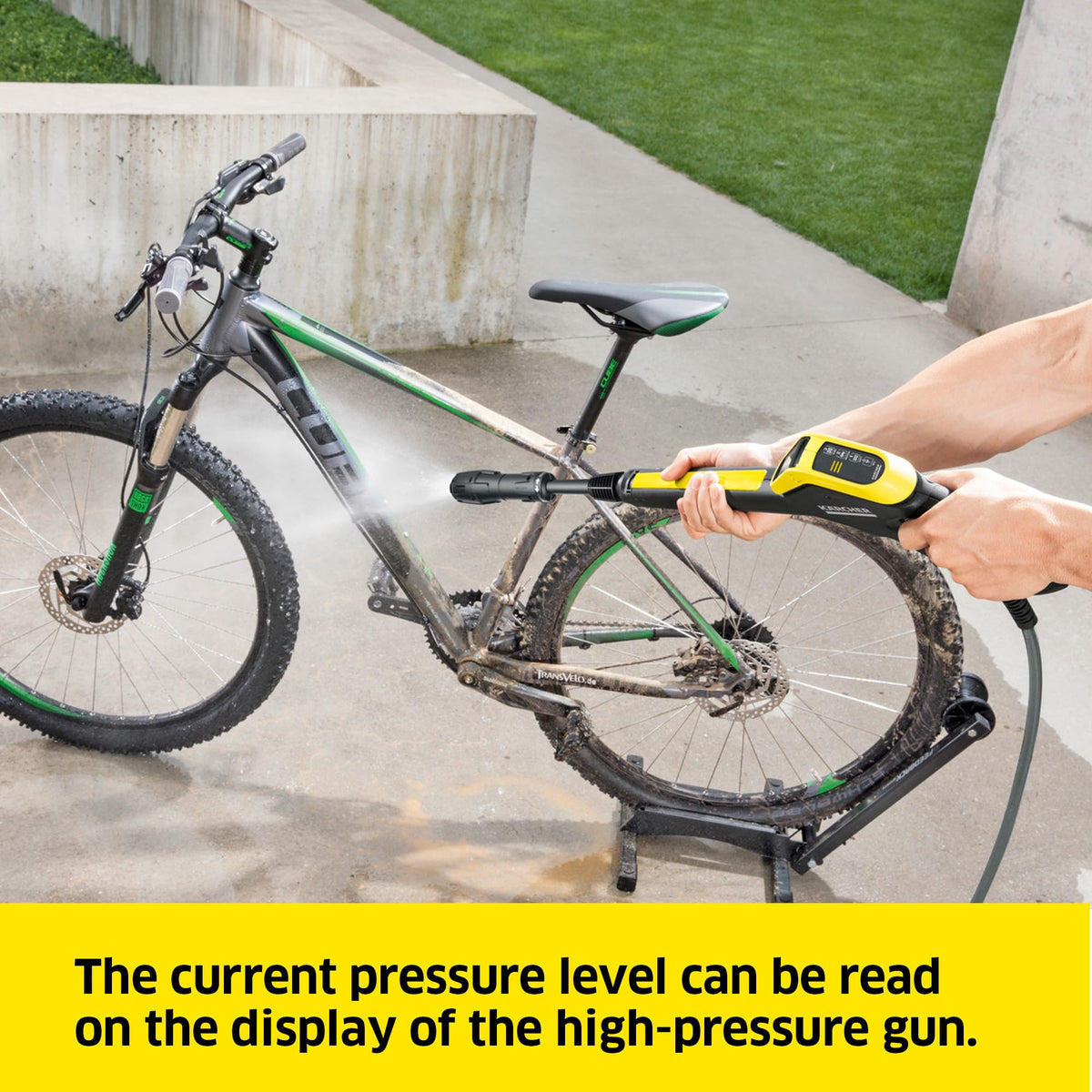 Kärcher K 4 Power Control Flex Pressure Washer, max. 130 bar,Flow Rate:420 l/h,Area Coverage: 30 m²/h,Water Filter,Weight: 11.5 kg