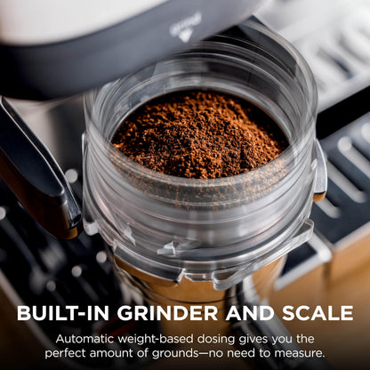 Ninja Luxe Premier 3-in-1 Coffee Machine, Latte, Cappuccino, Cold Brew & Espresso Maker With Built in Bean Grinder & Milk Frother